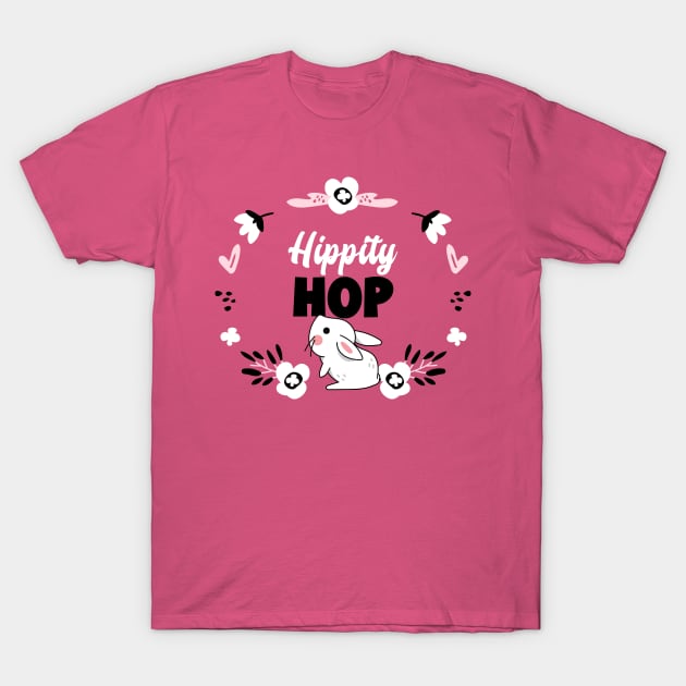 Hippity Hop T-Shirt. T-Shirt by LunarArtDrop